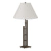 Hubbardton Forge - One Light Table Lamp - Metra - Bronze- Union Lighting Luminaires Decor