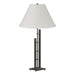 Hubbardton Forge - One Light Table Lamp - Metra - Dark Smoke- Union Lighting Luminaires Decor