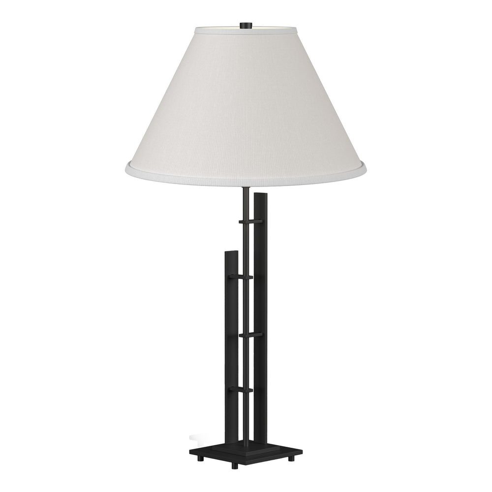 Hubbardton Forge - One Light Table Lamp - Metra - Black- Union Lighting Luminaires Decor