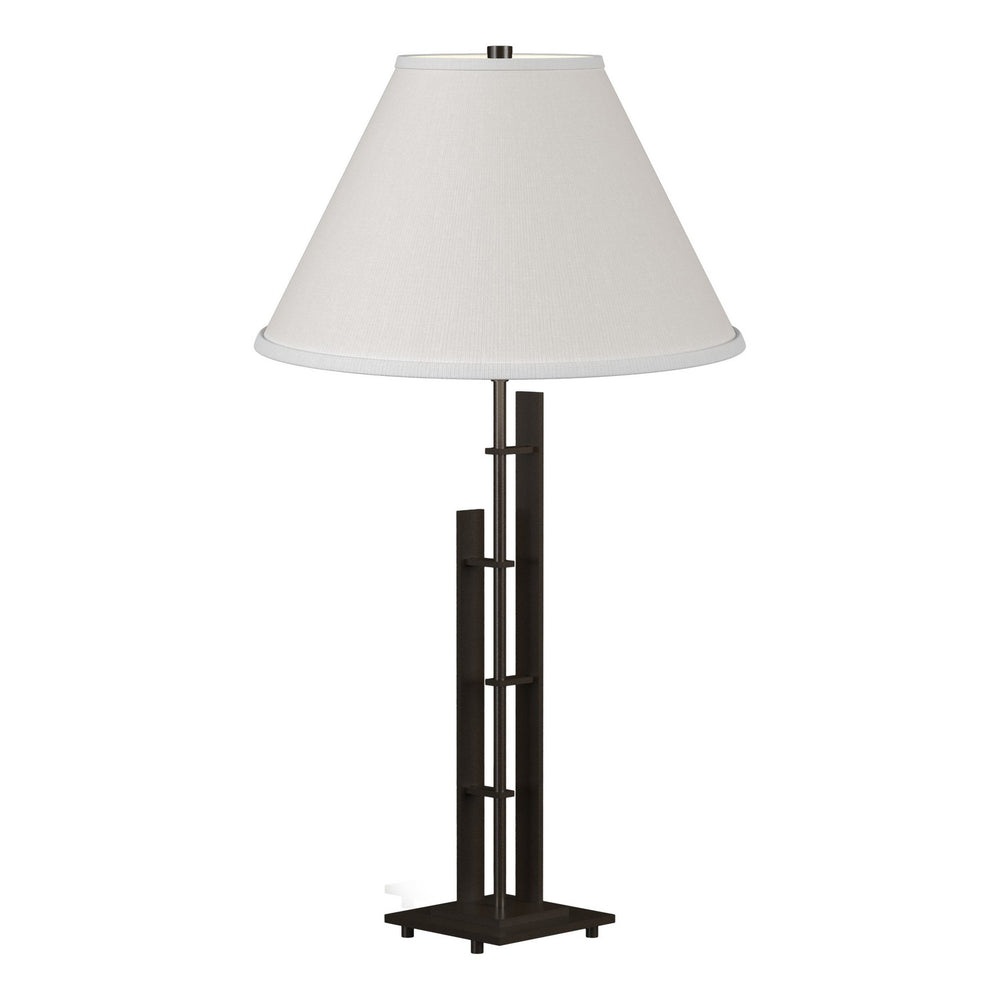 Hubbardton Forge - One Light Table Lamp - Metra - Oil Rubbed Bronze- Union Lighting Luminaires Decor