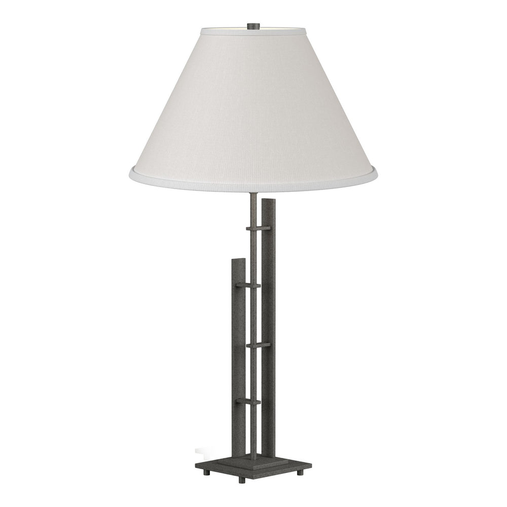 Hubbardton Forge - One Light Table Lamp - Metra - Natural Iron- Union Lighting Luminaires Decor