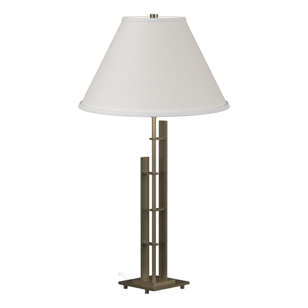 Hubbardton Forge - One Light Table Lamp - Metra - Soft Gold- Union Lighting Luminaires Decor