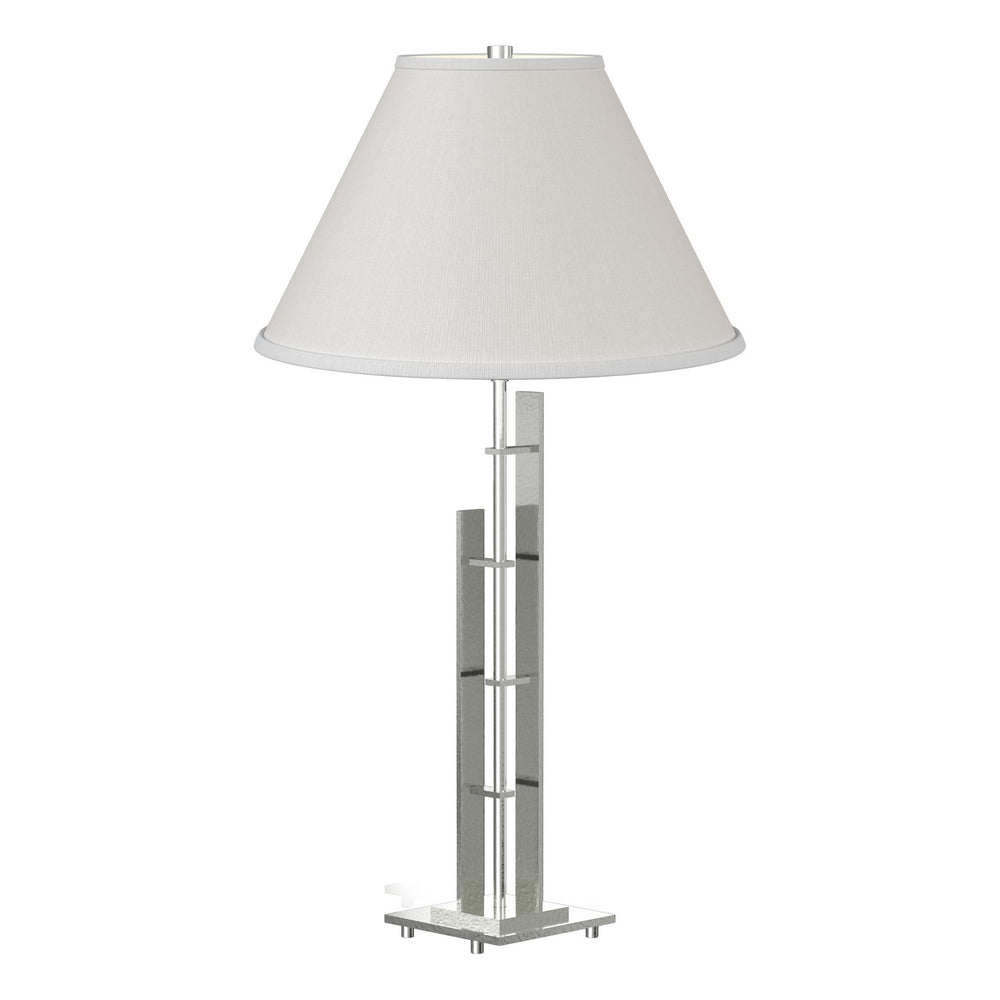 Hubbardton Forge - One Light Table Lamp - Metra - Sterling- Union Lighting Luminaires Decor