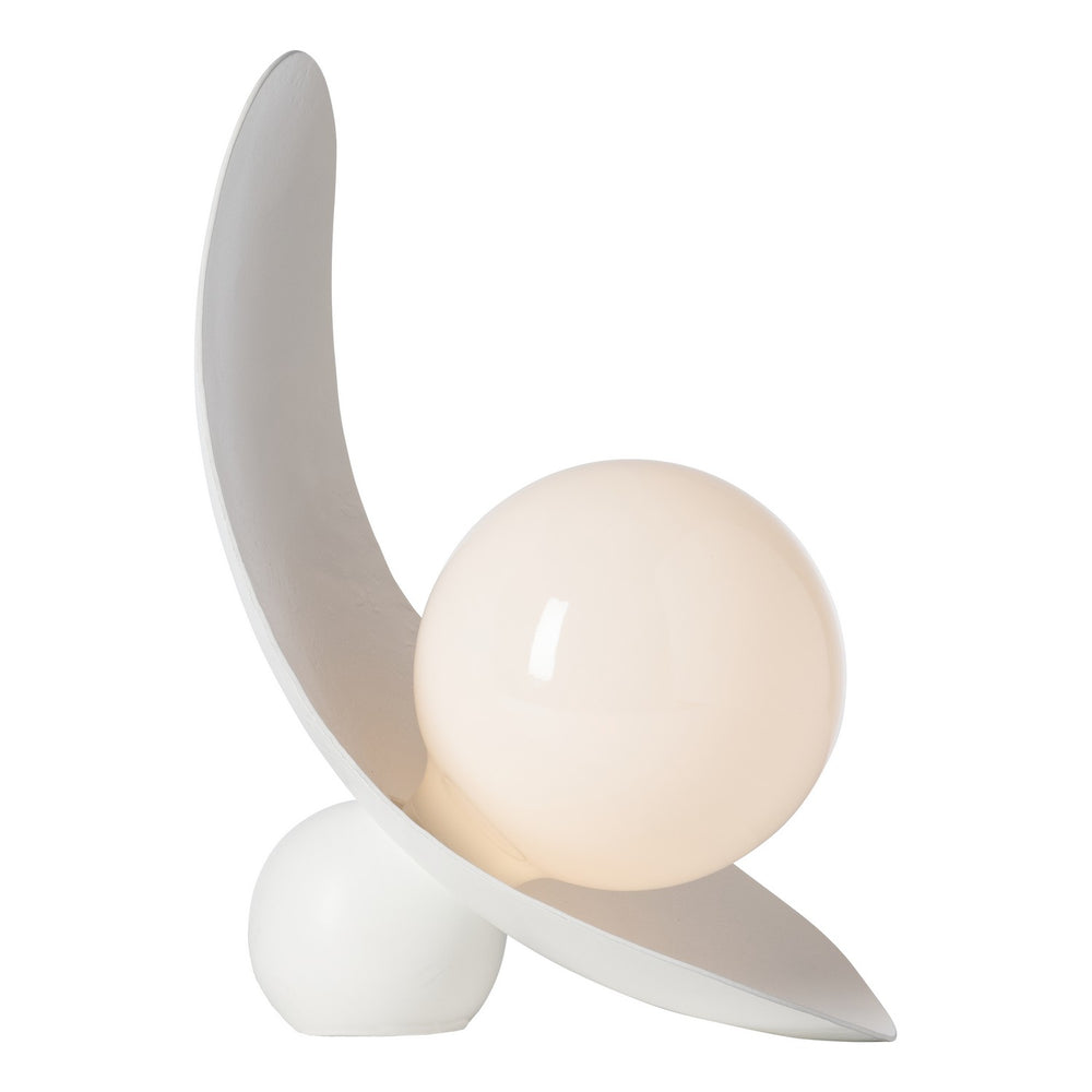 Hubbardton Forge - One Light Table Lamp - Yoki - White- Union Lighting Luminaires Decor