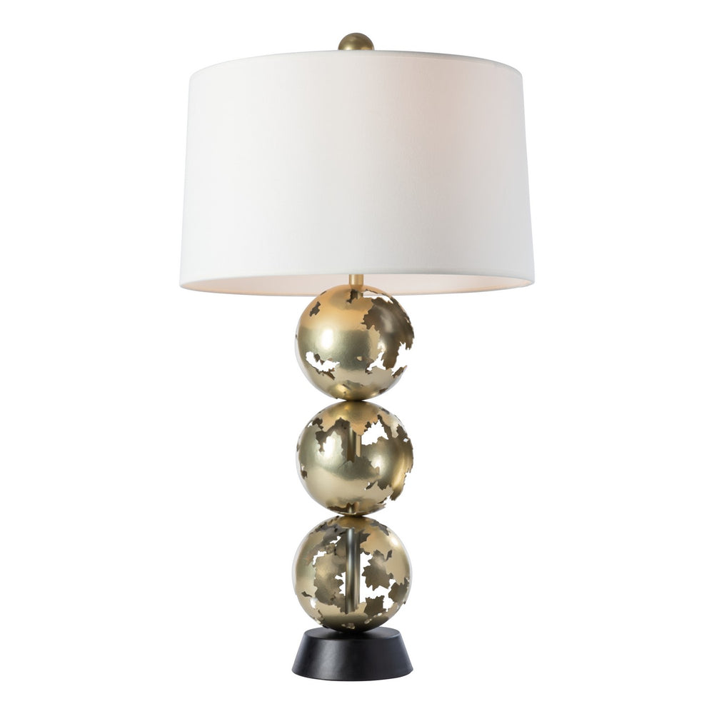 Hubbardton Forge - One Light Table Lamp - Pangea - Modern Brass- Union Lighting Luminaires Decor