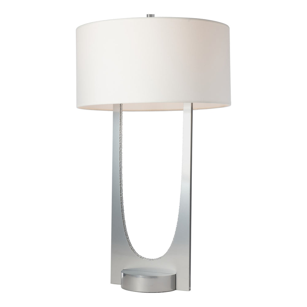 Hubbardton Forge - One Light Table Lamp - Cypress - Sterling- Union Lighting Luminaires Decor
