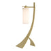 Hubbardton Forge - One Light Table Lamp - Stasis - Modern Brass- Union Lighting Luminaires Decor