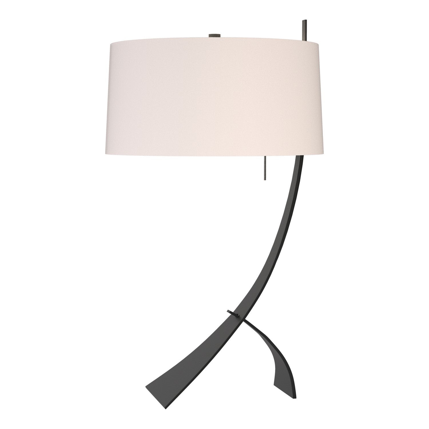 Hubbardton Forge - One Light Table Lamp - Stasis - Black- Union Lighting Luminaires Decor