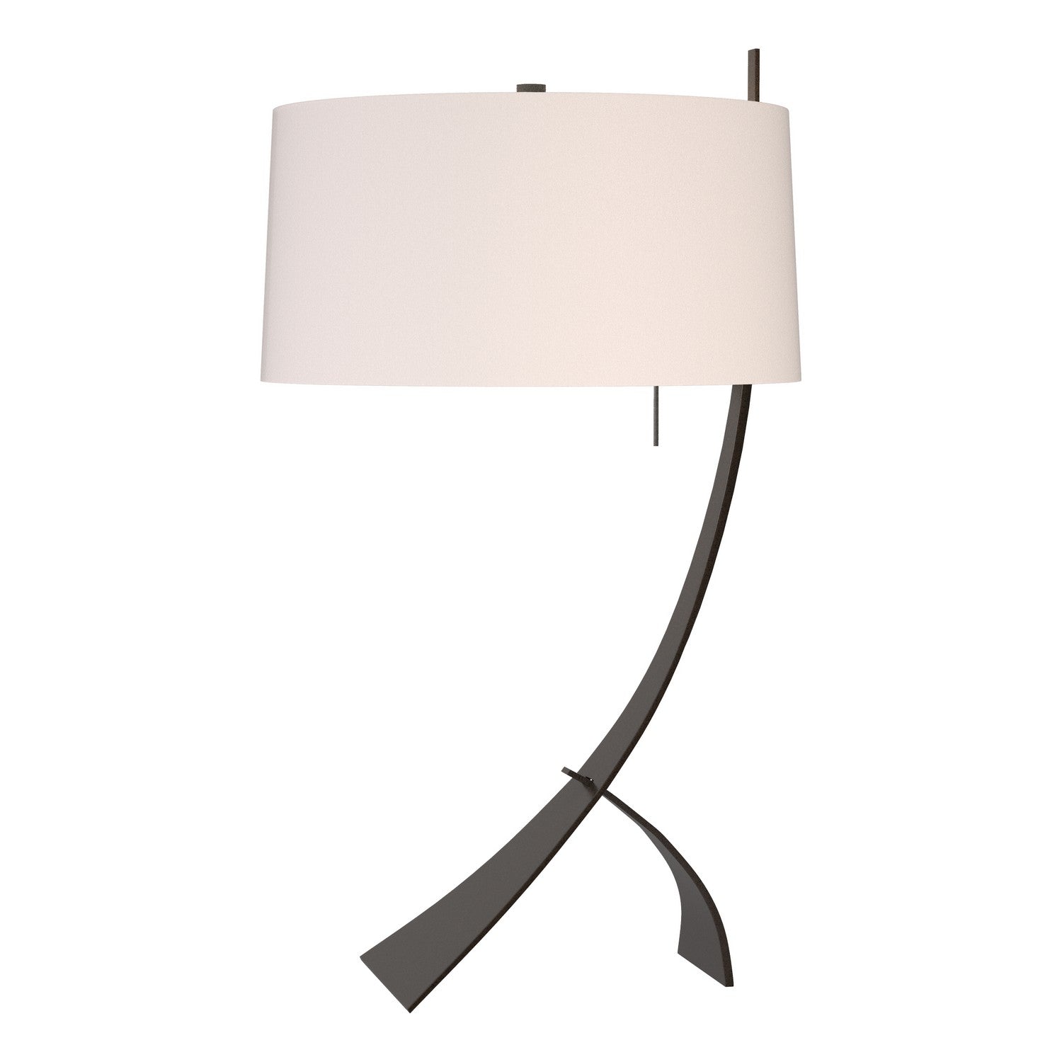 Hubbardton Forge - One Light Table Lamp - Stasis - Oil Rubbed Bronze- Union Lighting Luminaires Decor
