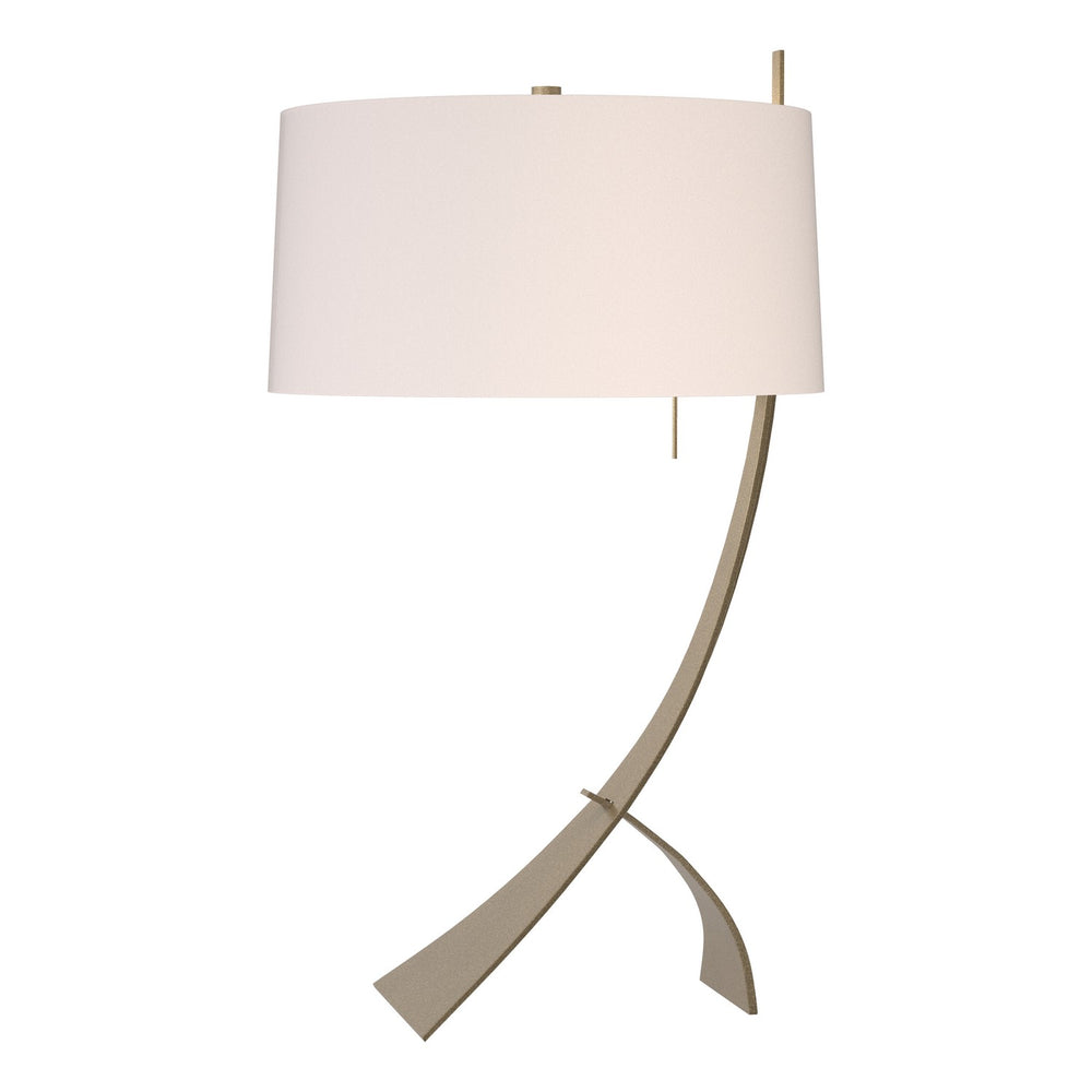 Hubbardton Forge - One Light Table Lamp - Stasis - Soft Gold- Union Lighting Luminaires Decor