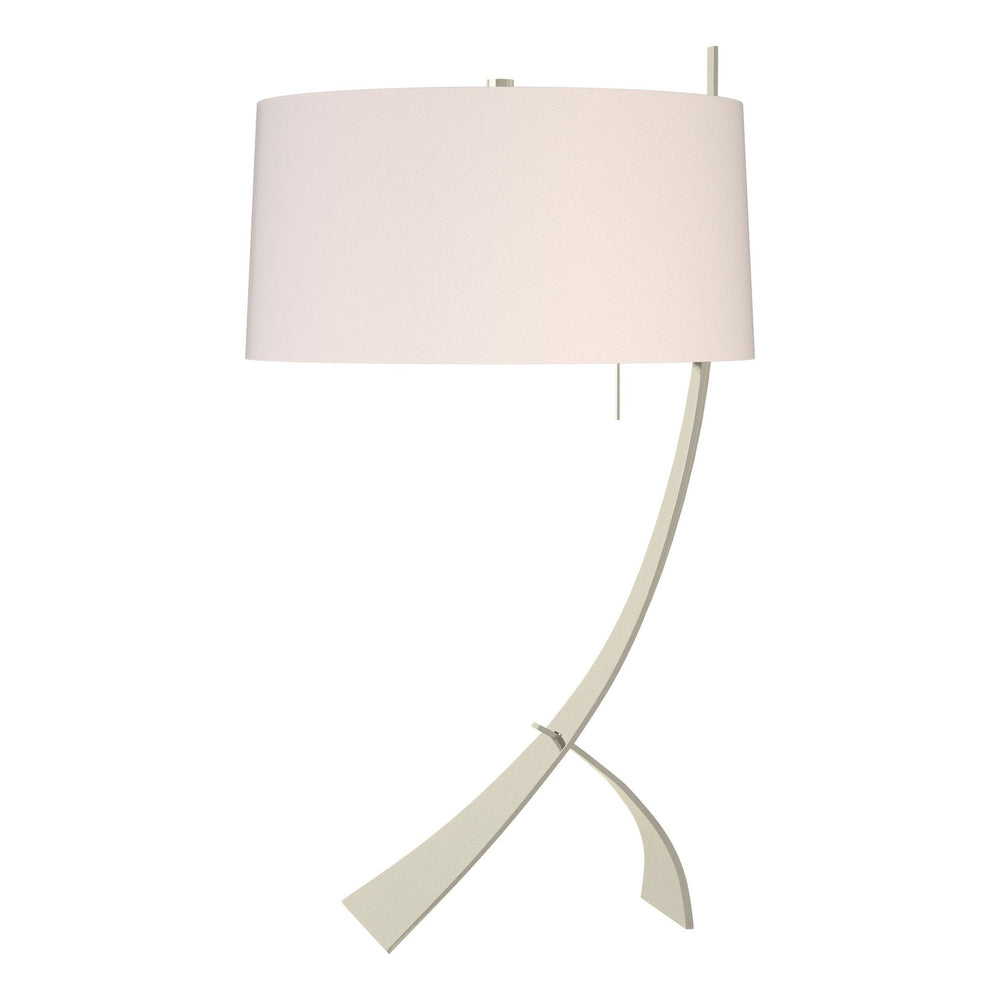 Hubbardton Forge - One Light Table Lamp - Stasis - Sterling- Union Lighting Luminaires Decor