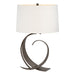 Hubbardton Forge - One Light Table Lamp - Fullered - Bronze- Union Lighting Luminaires Decor