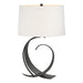 Hubbardton Forge - One Light Table Lamp - Fullered - Black- Union Lighting Luminaires Decor