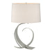 Hubbardton Forge - One Light Table Lamp - Fullered - Sterling- Union Lighting Luminaires Decor