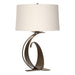Hubbardton Forge - One Light Table Lamp - Fullered - Bronze- Union Lighting Luminaires Decor