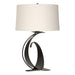 Hubbardton Forge - One Light Table Lamp - Fullered - Black- Union Lighting Luminaires Decor