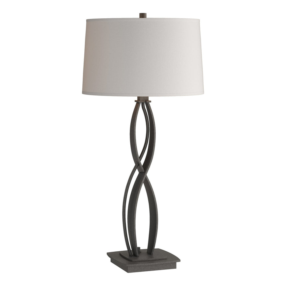Hubbardton Forge - One Light Table Lamp - Almost Infinity - Natural Iron- Union Lighting Luminaires Decor