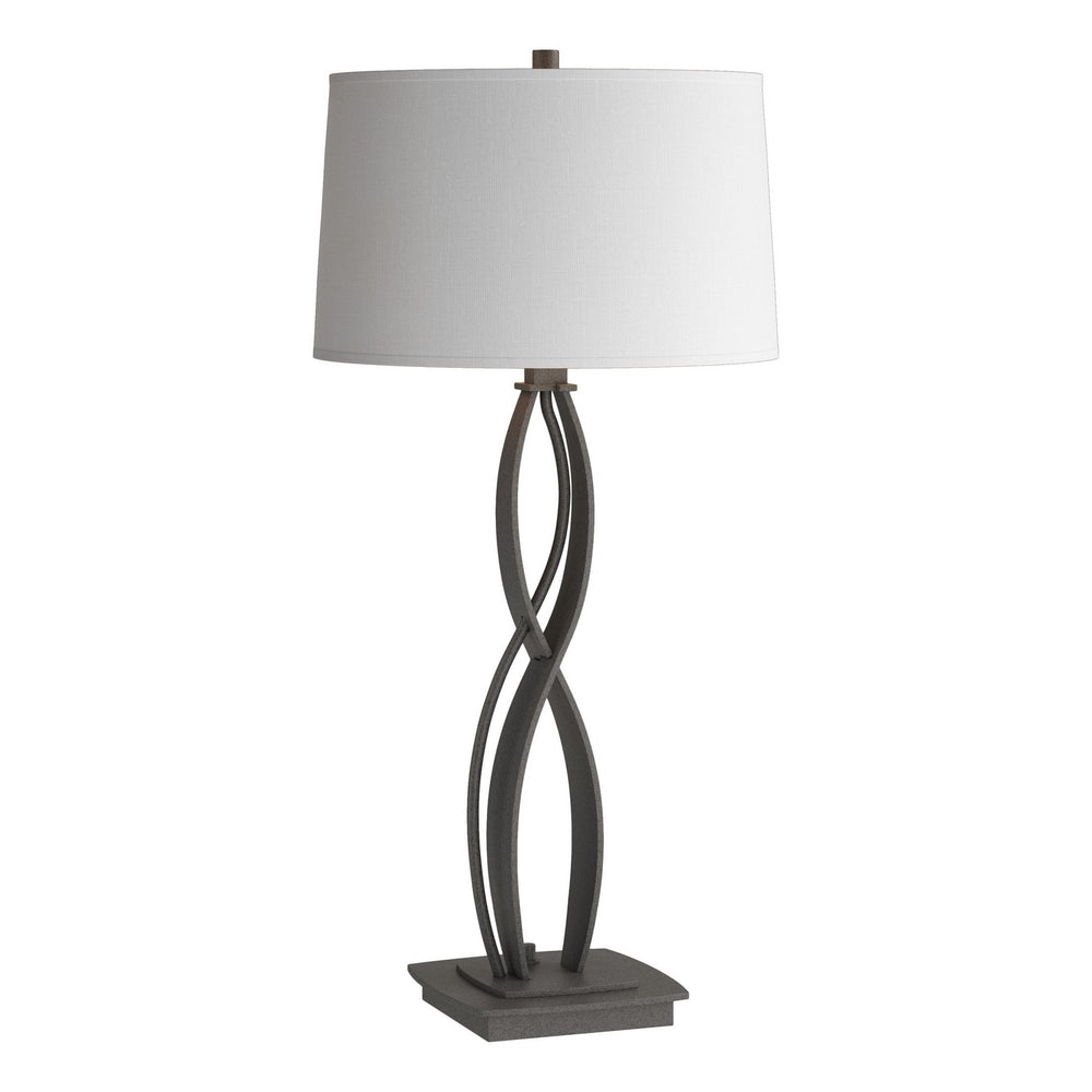 Hubbardton Forge - One Light Table Lamp - Almost Infinity - Natural Iron- Union Lighting Luminaires Decor