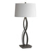 Hubbardton Forge - One Light Table Lamp - Almost Infinity - Natural Iron- Union Lighting Luminaires Decor