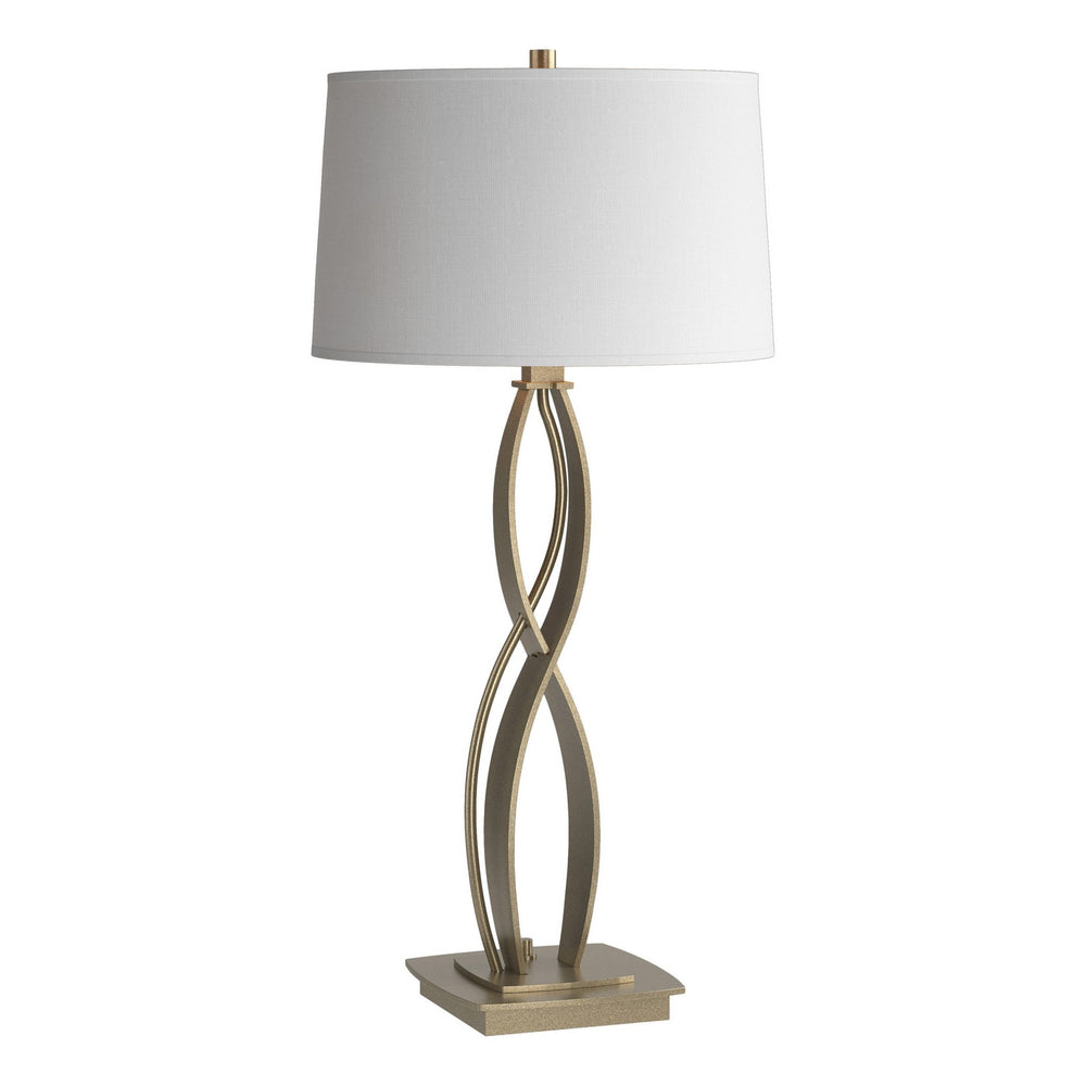 Hubbardton Forge - One Light Table Lamp - Almost Infinity - Soft Gold- Union Lighting Luminaires Decor
