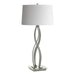 Hubbardton Forge - One Light Table Lamp - Almost Infinity - Sterling- Union Lighting Luminaires Decor