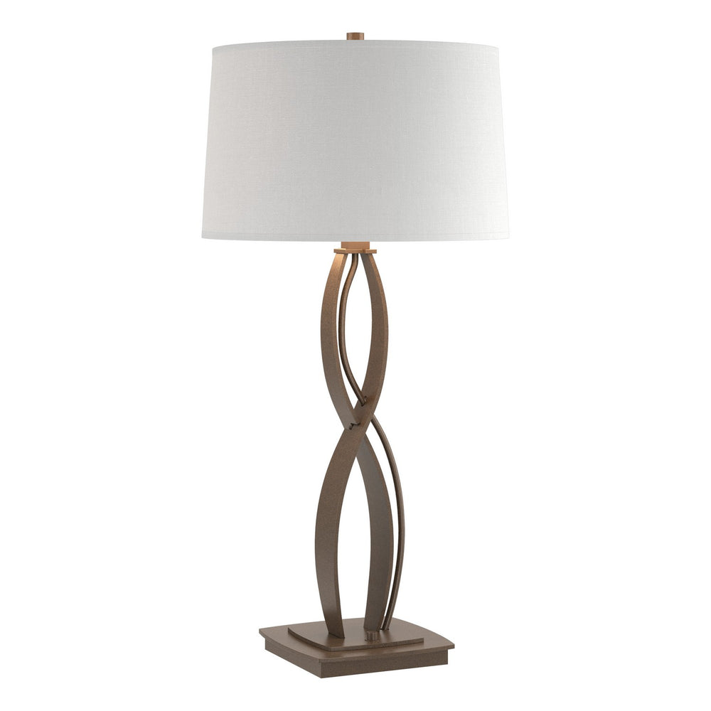 Hubbardton Forge - One Light Table Lamp - Almost Infinity - Bronze- Union Lighting Luminaires Decor
