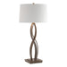 Hubbardton Forge - One Light Table Lamp - Almost Infinity - Bronze- Union Lighting Luminaires Decor