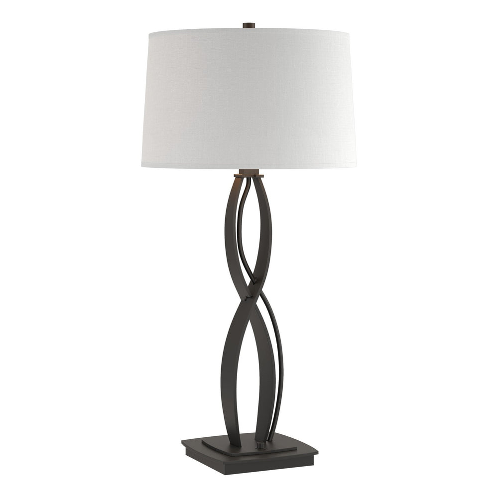 Hubbardton Forge - One Light Table Lamp - Almost Infinity - Black- Union Lighting Luminaires Decor