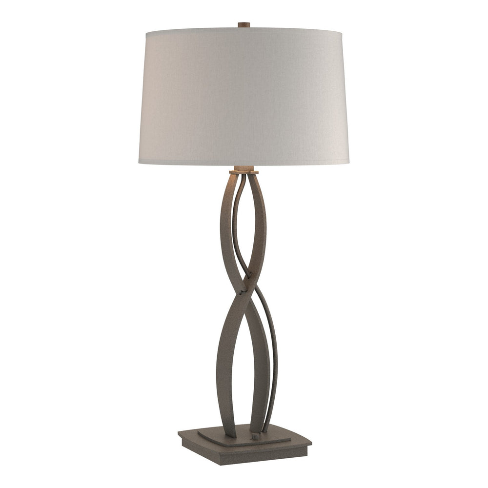 Hubbardton Forge - One Light Table Lamp - Almost Infinity - Natural Iron- Union Lighting Luminaires Decor