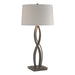 Hubbardton Forge - One Light Table Lamp - Almost Infinity - Natural Iron- Union Lighting Luminaires Decor