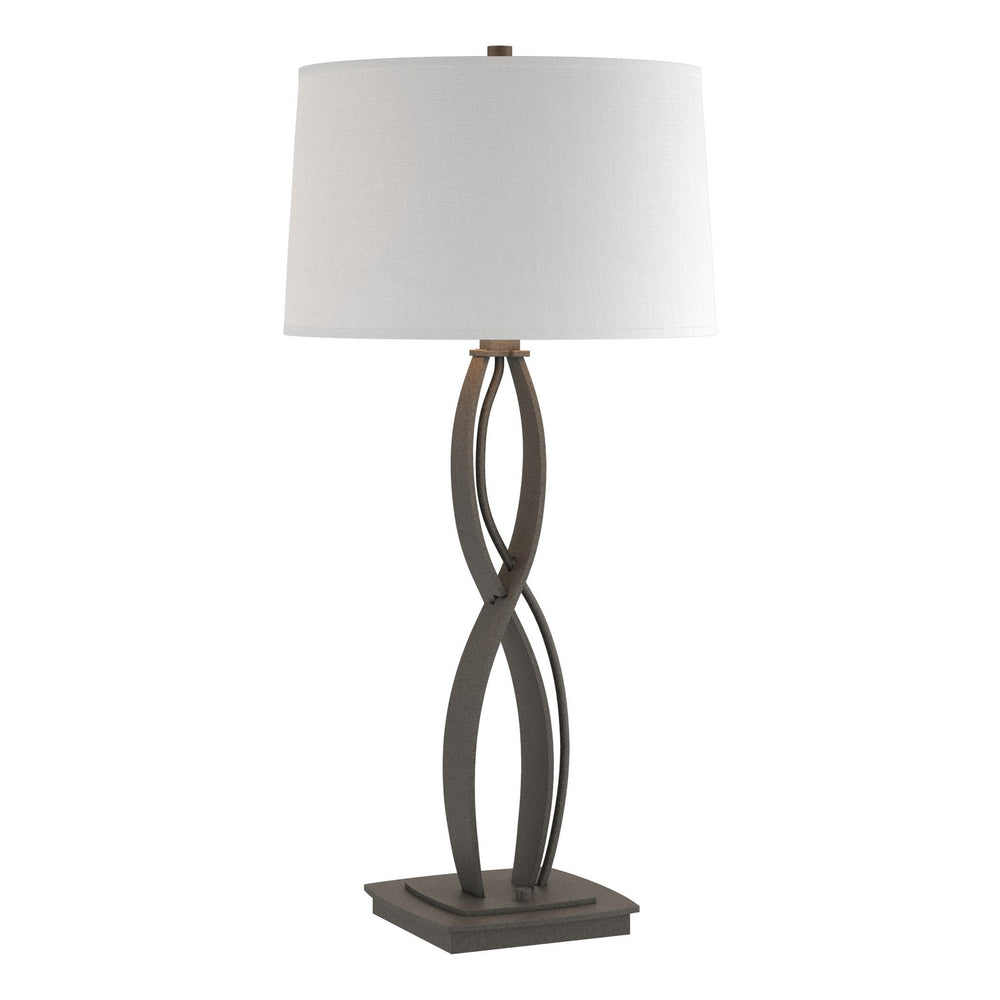 Hubbardton Forge - One Light Table Lamp - Almost Infinity - Natural Iron- Union Lighting Luminaires Decor