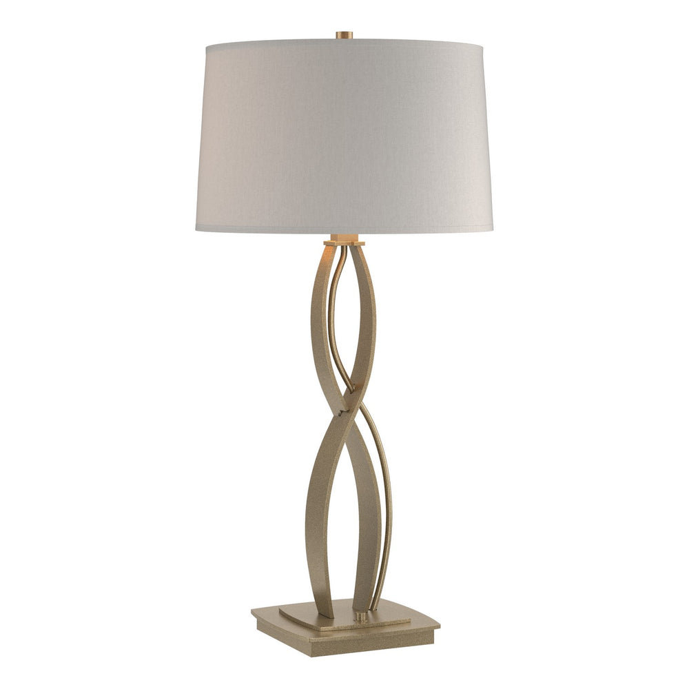 Hubbardton Forge - One Light Table Lamp - Almost Infinity - Soft Gold- Union Lighting Luminaires Decor