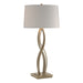 Hubbardton Forge - One Light Table Lamp - Almost Infinity - Soft Gold- Union Lighting Luminaires Decor