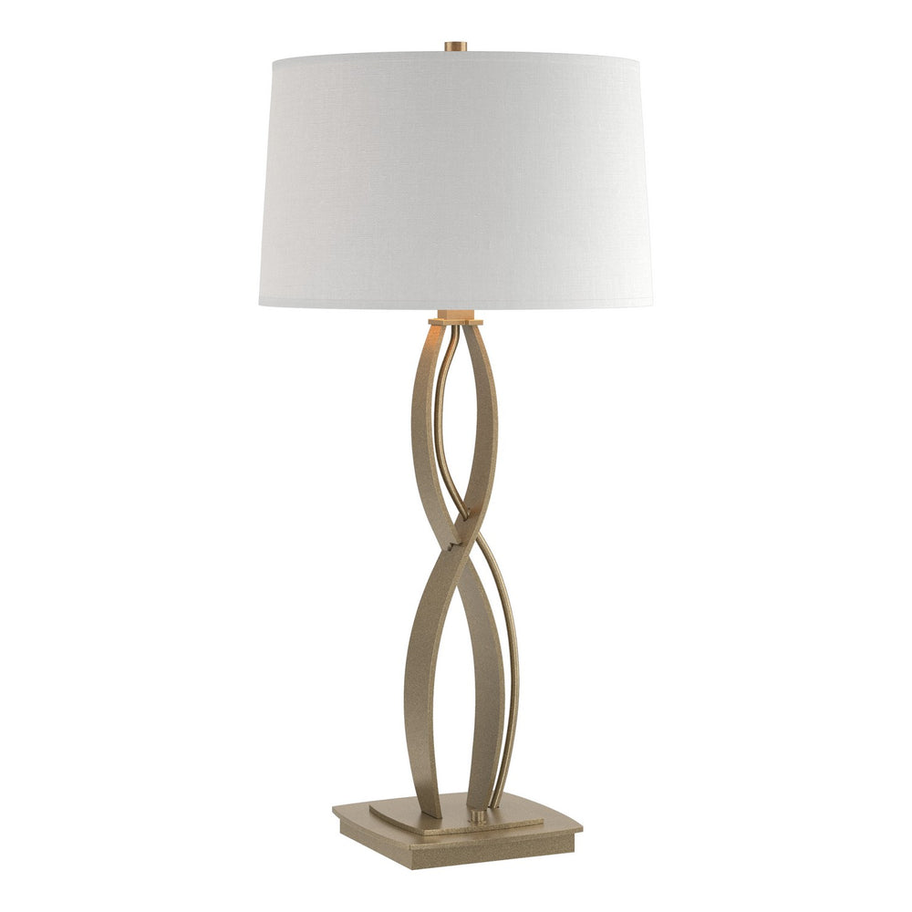 Hubbardton Forge - One Light Table Lamp - Almost Infinity - Soft Gold- Union Lighting Luminaires Decor