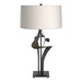 Hubbardton Forge - One Light Table Lamp - Antasia - Black- Union Lighting Luminaires Decor