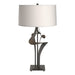 Hubbardton Forge - One Light Table Lamp - Antasia - Natural Iron- Union Lighting Luminaires Decor