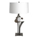 Hubbardton Forge - One Light Table Lamp - Antasia - Natural Iron- Union Lighting Luminaires Decor