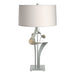 Hubbardton Forge - One Light Table Lamp - Antasia - Vintage Platinum- Union Lighting Luminaires Decor