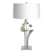 Hubbardton Forge - One Light Table Lamp - Antasia - Vintage Platinum- Union Lighting Luminaires Decor