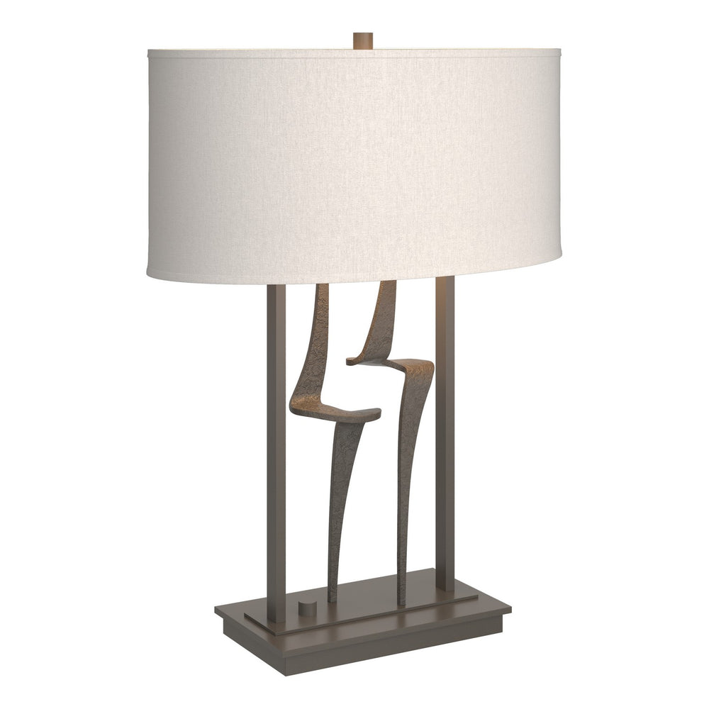 Hubbardton Forge - One Light Table Lamp - Antasia - Dark Smoke- Union Lighting Luminaires Decor