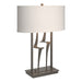 Hubbardton Forge - One Light Table Lamp - Antasia - Dark Smoke- Union Lighting Luminaires Decor