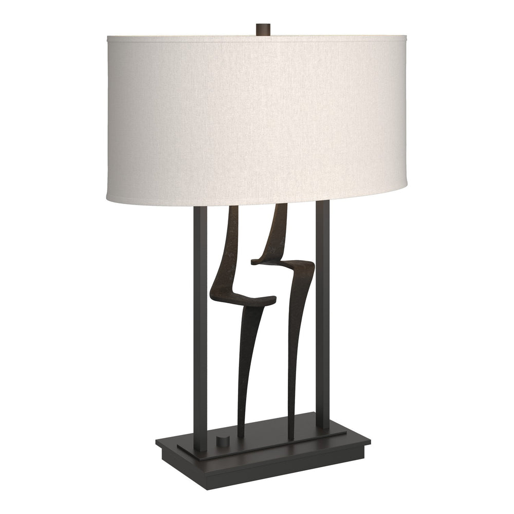 Hubbardton Forge - One Light Table Lamp - Antasia - Black- Union Lighting Luminaires Decor