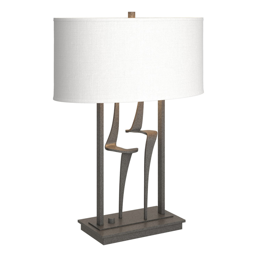 Hubbardton Forge - One Light Table Lamp - Antasia - Natural Iron- Union Lighting Luminaires Decor