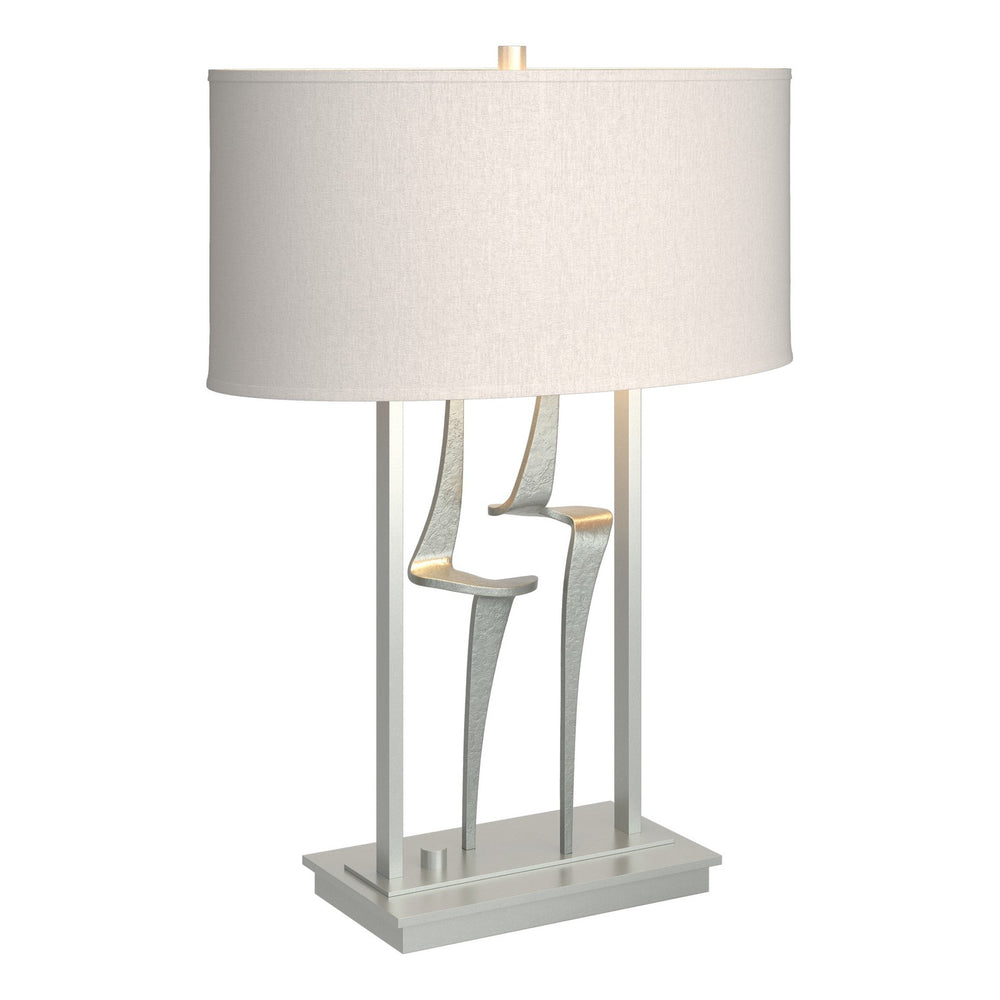 Hubbardton Forge - One Light Table Lamp - Antasia - Vintage Platinum- Union Lighting Luminaires Decor