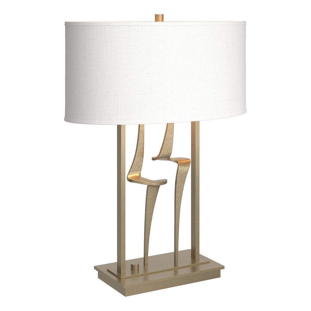 Hubbardton Forge - One Light Table Lamp - Antasia - Soft Gold- Union Lighting Luminaires Decor