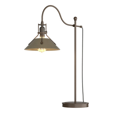 Hubbardton Forge - One Light Table Lamp - Henry - Bronze- Union Lighting Luminaires Decor