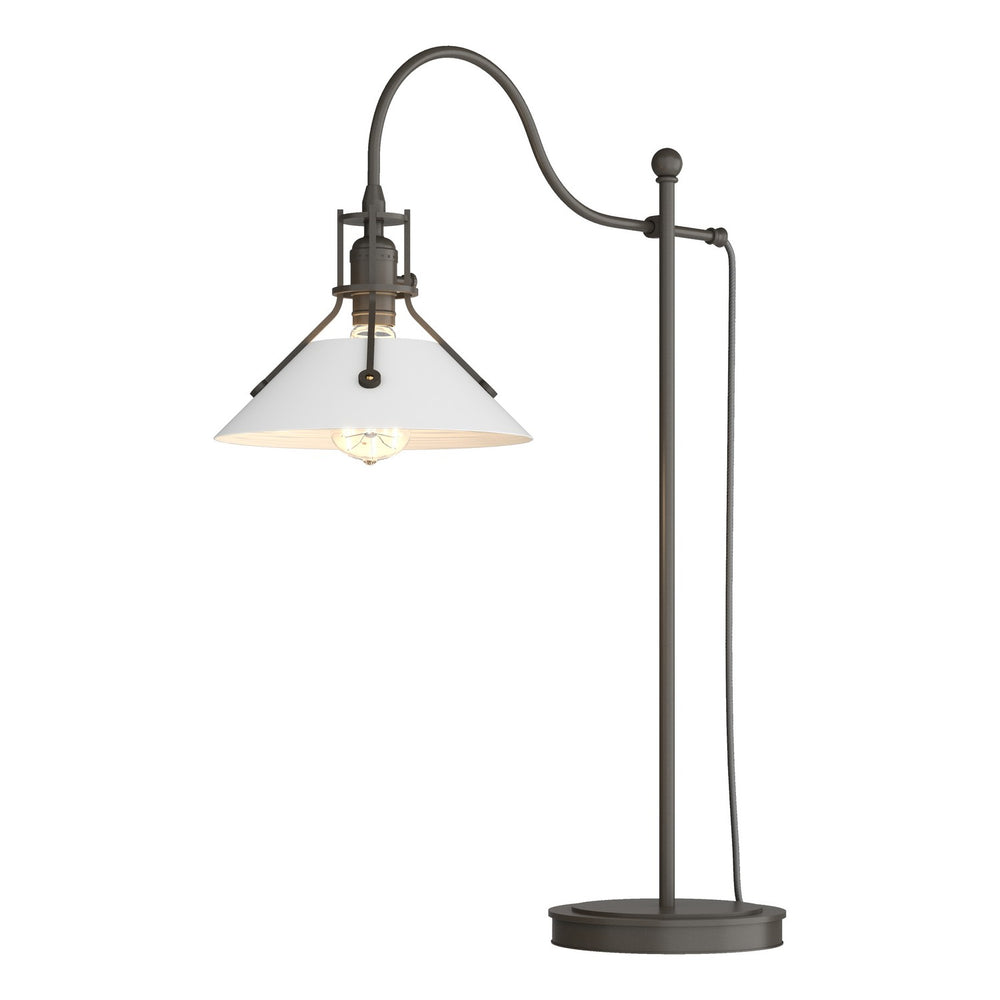 Hubbardton Forge - One Light Table Lamp - Henry - Dark Smoke- Union Lighting Luminaires Decor