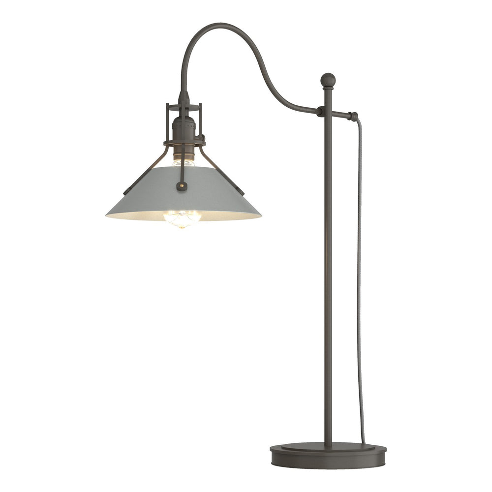 Hubbardton Forge - One Light Table Lamp - Henry - Dark Smoke- Union Lighting Luminaires Decor