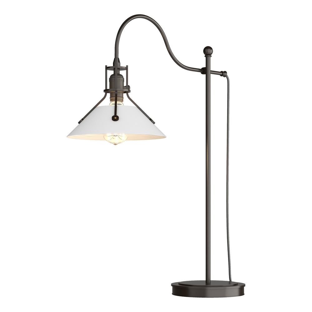 Hubbardton Forge - One Light Table Lamp - Henry - Oil Rubbed Bronze- Union Lighting Luminaires Decor