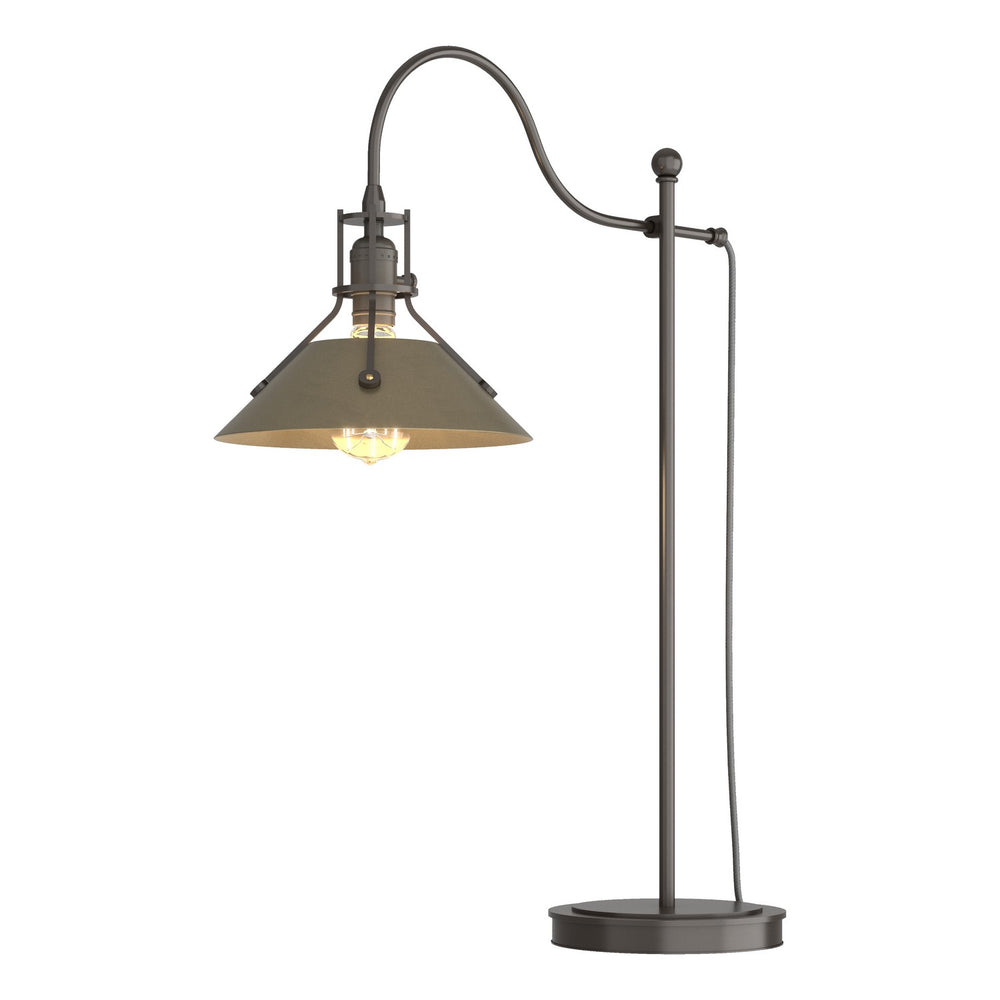 Hubbardton Forge - One Light Table Lamp - Henry - Oil Rubbed Bronze- Union Lighting Luminaires Decor